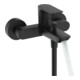 hansgrohe Mitigeur monocommande pour baignoire Rebris E AP, 2 sorties, bec 182 mm, noir mat-3