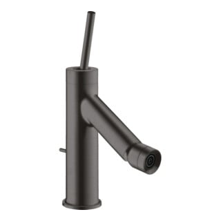 hansgrohe Mitigeur monocommande pour bidet Axor Starck A 111 mm, avec poignée à broche, tirette de vidage, b b v
