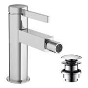 hansgrohe Mitigeur monocommande pour bidet Finoris avec vidage à pression, chrome-3