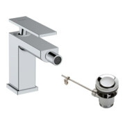 hansgrohe Mitigeur monocommande pour bidet Tecturis E, bec 149 mm, avec tirette, chrome-3