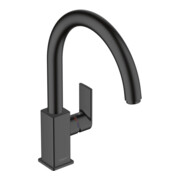 hansgrohe Mitigeur monocommande pour évier 210 Vernis Shape M35 1jet, noir mat