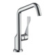 hansgrohe Mitigeur monocommande pour évier 260 Axor Citterio avec bec pivotant, aspect acier inoxydable-3