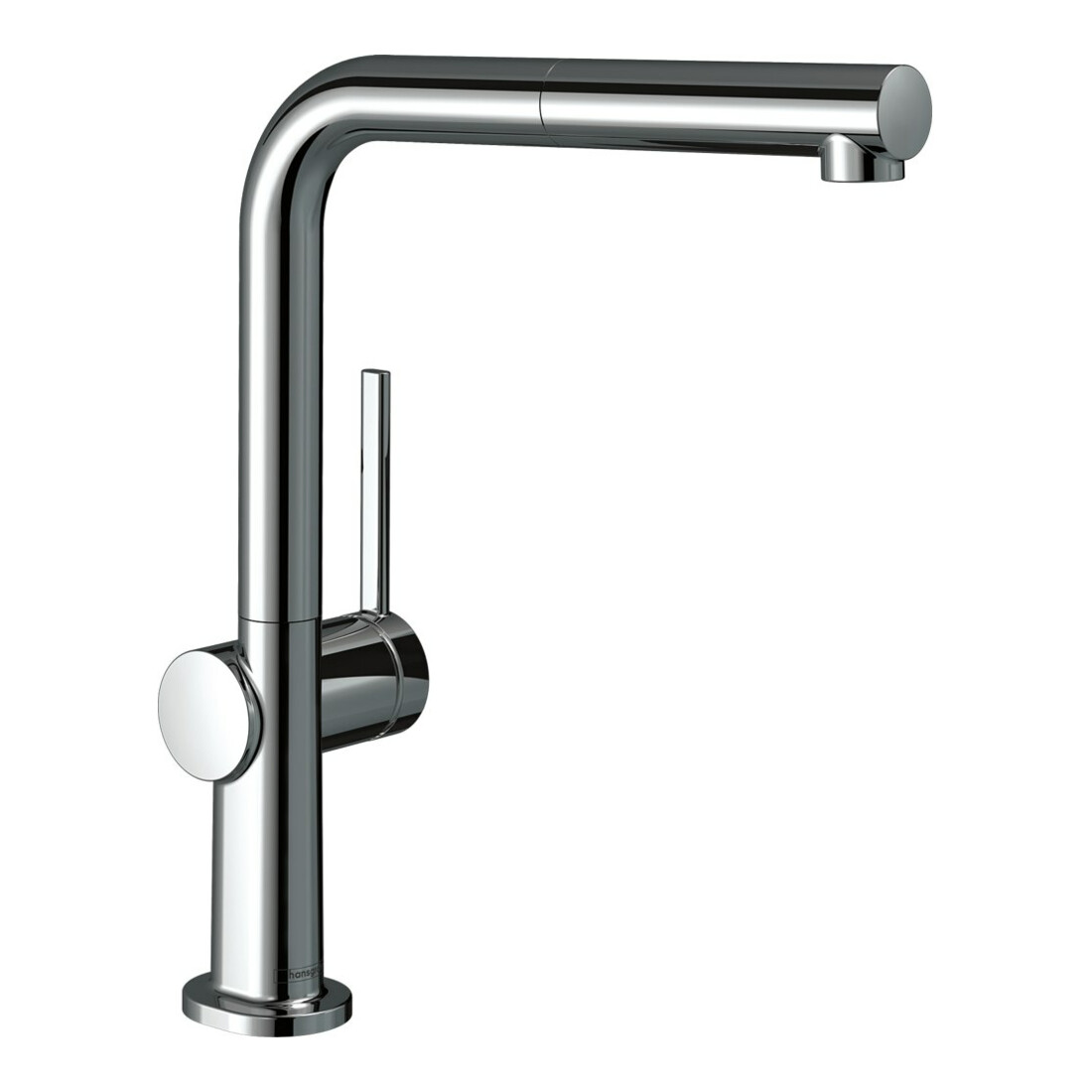 hansgrohe Mitigeur monocommande pour évier Talis M54-270, bec extractible, 1 jet, chrome