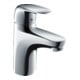 hansgrohe Mitigeur monocommande pour lavabo Focus 70 sans garniture de vidage, chrome