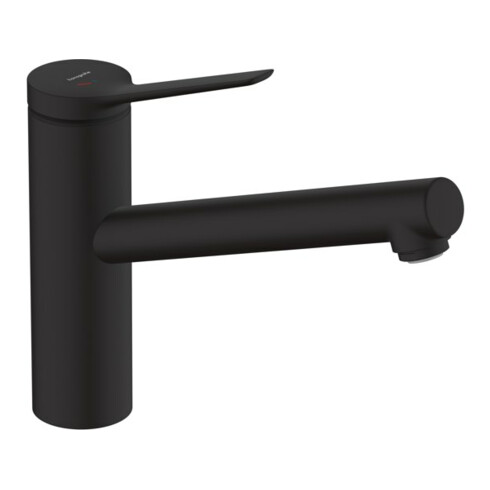 hansgrohe Mitigeur monotrou évier 150 Zesis M33 EcoSmart froid milieu, 1 an, noir mat