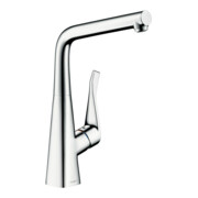 hansgrohe Mitigeur monotrou évier 320 Metris M71 montage avant fenêtre, 1jet, chrome