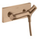 hansgrohe Mitigeur thermostatique Axor Starck Organic AP, 1 sortie, or rouge brossé-1