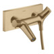 hansgrohe Mitigeur thermostatique baignoire Axor Starck Organic AP, saillie 218 mm, bronze brossé-1