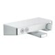 hansgrohe Mitigeur thermostatique baignoire ShowerTablet Sel. 300 300x160mm, AP, 2 voies, A 192mm, blanc/argent chrome
