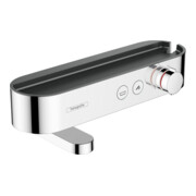 hansgrohe Mitigeur thermostatique baignoire ShowerTablet Sel. 400 412x115mm, AP, 2 utilisateurs, chrome