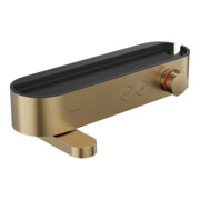 hansgrohe Mitigeur thermostatique baignoire ShowerTablet Select AP, 2 sorties, bronze brossé
