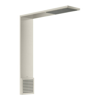 hansgrohe Module de douche ShowerComposition 250x250 mm, Wd, 1 an, m SB, aspect acier inoxydable
