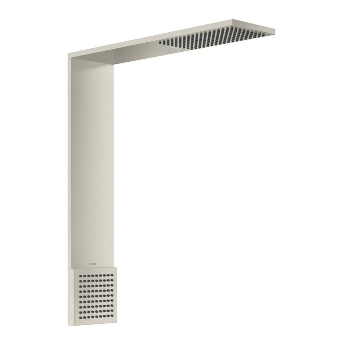 hansgrohe Module de douche ShowerComposition 250x250 mm, Wd, 1 an, m SB, aspect acier inoxydable