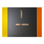 hansgrohe Module de douche ShowerComposition 250x250 mm, WD, 1 jet, brossé, r gol-5