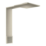 hansgrohe Module de douche ShowerComposition 250x250 mm, Wd, 2 jets, m SB, inox brossé