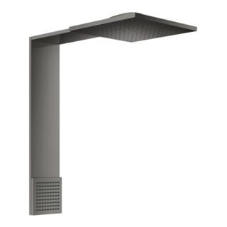 hansgrohe Module de douche ShowerComposition 250x250mm, Wd, 2 jets, m SB, bleu poli vc