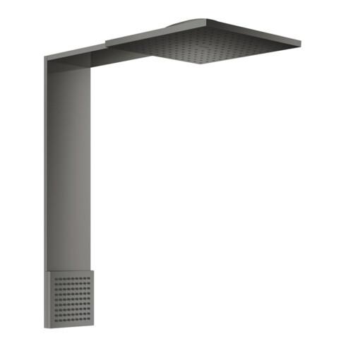 hansgrohe Module de douche ShowerComposition 250x250mm, Wd, 2 jets, m SB, bleu poli vc
