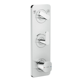 hansgrohe Module thermostat Axor Citterio C sans structure, chrome, encastré avec plaque