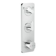 hansgrohe Module thermostat Axor Citterio C sans structure, chrome, encastré avec plaque