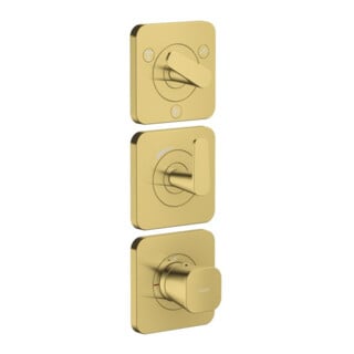 hansgrohe Module thermostat Axor Citterio C sans structure, chrome poli, encastré avec rosaces