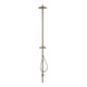hansgrohe Nature Colonne de douche Axor Starck avec pomme de tête, douchette, bronze brossé-2