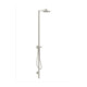 hansgrohe Nature Colonne de douche Axor Starck avec pommeau, douchette, acier inoxydable optic-1