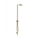 hansgrohe Nature Duschsäule Axor Starck m Kopfbrause, Handbrause, brushed bronze-1