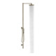 hansgrohe Nature Duschsäule Axor Starck m Kopfbrause, Handbrause, brushed bronze-4