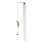 hansgrohe Nature Duschsäule Axor Starck m Kopfbrause, Handbrause, brushed bronze-4