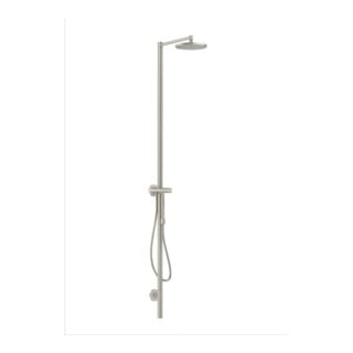 hansgrohe Nature Duschsäule Axor Starck m Kopfbrause, Handbrause, Edelstahl optic