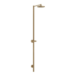 hansgrohe Nature Duschsäule Axor Starck m Kopfbrause, o. Handbrause, brushed bronze