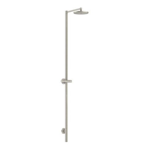 hansgrohe Nature Duschsäule Axor Starck m Kopfbrause, o. Handbrause, Edelstahl optic
