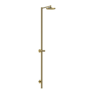 hansgrohe Nature Duschsäule Axor Starck m Kopfbrause, o. Handbrause, pol. gold optic