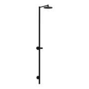 hansgrohe Nature Duschsäule Axor Starck m Kopfbrause, ohne Handbrause, mattschwarz