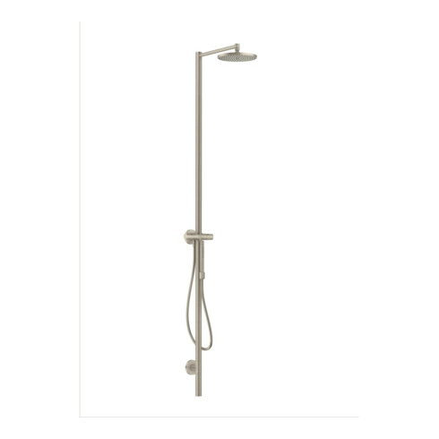 hansgrohe Nature Duschsäule Axor Starck mit Kopfbrause 240 1jet BN