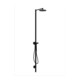 hansgrohe Nature Duschsäule Axor Starck mit Kopfbrause, Handbrause, mattschwarz-1