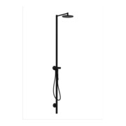 hansgrohe Nature Duschsäule Axor Starck mit Kopfbrause, Handbrause, mattschwarz