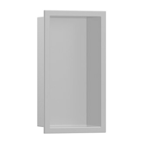 hansgrohe Niche murale XtraStoris Original 150x300x100 mm, avec cadre int., gris béton