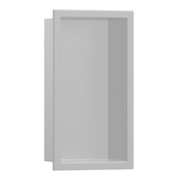 hansgrohe Niche murale XtraStoris Original 150x300x100 mm, avec cadre int., gris béton