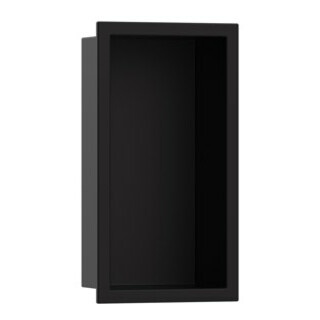 hansgrohe Niche murale XtraStoris Original 150x300x100mm, avec cadre int., noir mat