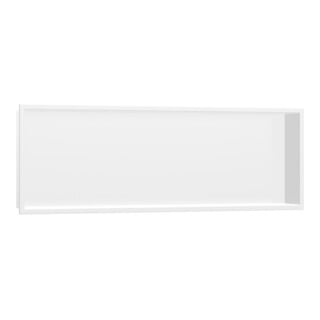 hansgrohe Niche murale XtraStoris Original 900x300x100mm, avec cadre int., blanc mat