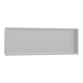 hansgrohe Niche murale XtraStoris Original 900x300x100mm, avec cadre int., gris béton
