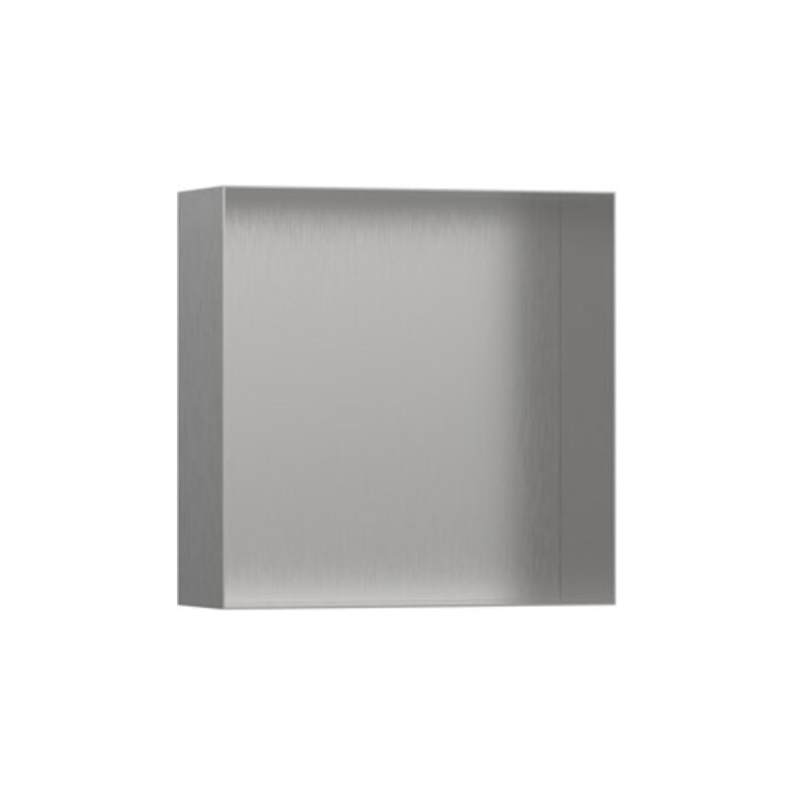 hansgrohe Niche XtraStoris Minimaliste 300x300x100mm, RL, Optique acier inoxydable