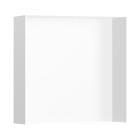 hansgrohe Niche XtraStoris Minimaliste 300x300x100mm, sans cadre, blanc mat