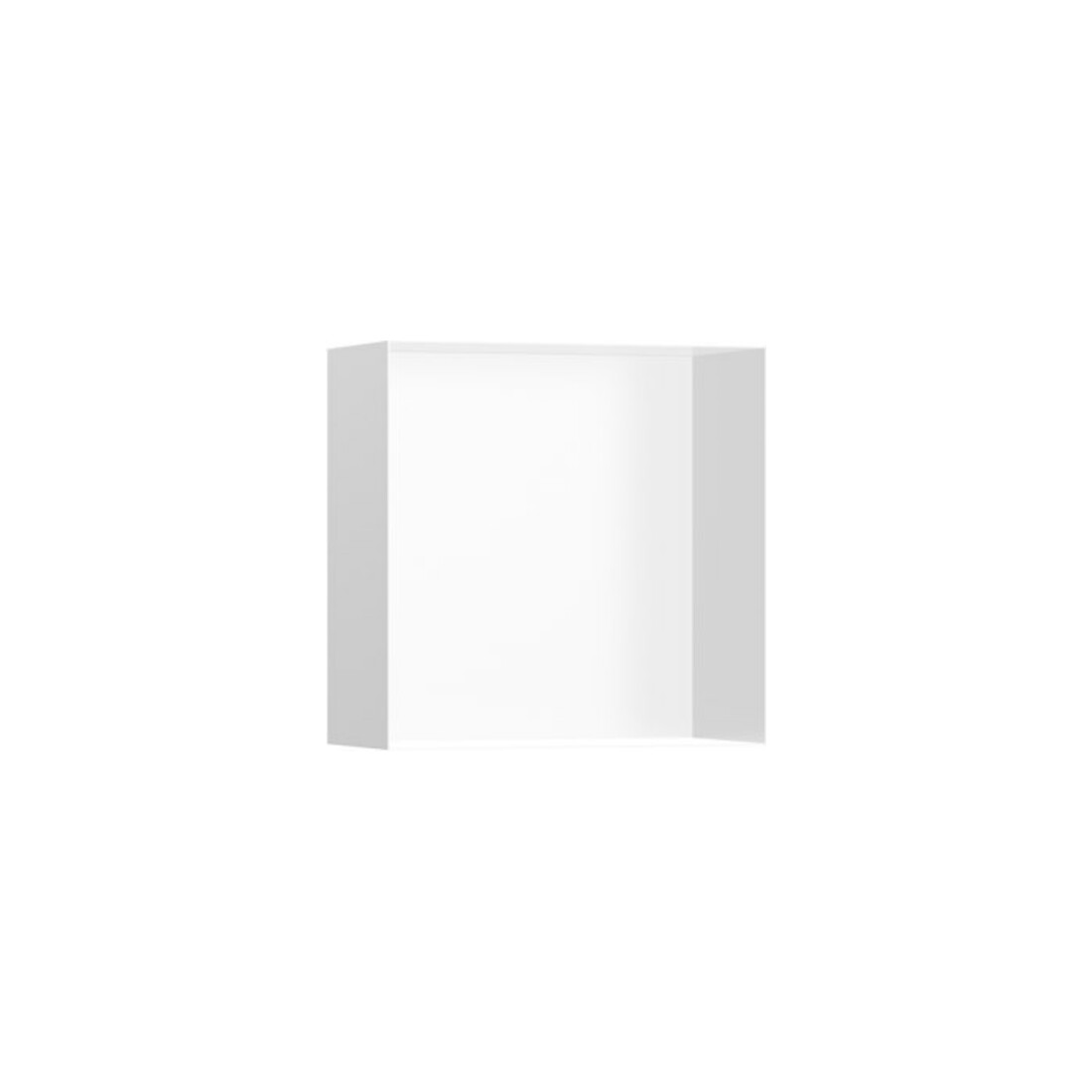 hansgrohe Niche XtraStoris Minimaliste 300x300x140mm, sans cadre, blanc mat