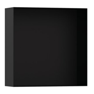 hansgrohe Nische XtraStoris Minimalistic 300x300x100mm, rahmenlos, mattschwarz