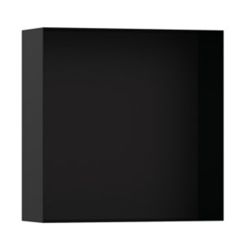 hansgrohe Nische XtraStoris Minimalistic 300x300x100mm, rahmenlos, mattschwarz