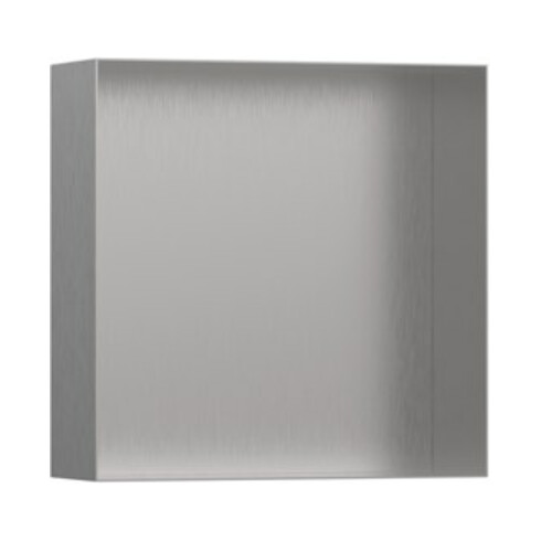 hansgrohe Nische XtraStoris Minimalistic 300x300x100mm, RL, Edelstahl Optic