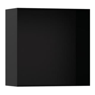 hansgrohe Nische XtraStoris Minimalistic 300x300x140mm, rahmenlos, mattschwarz