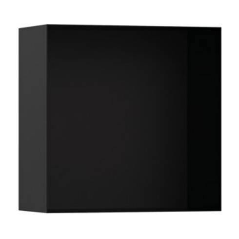 hansgrohe Nische XtraStoris Minimalistic 300x300x140mm, rahmenlos, mattschwarz